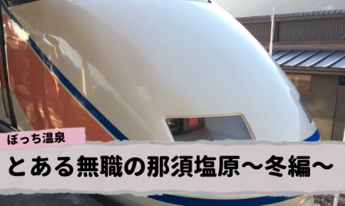 【とある無職の旅行記】冬の塩原温泉１泊２日の旅！ブログ記事７選